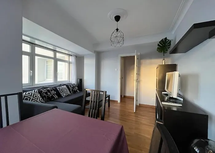 Апартаменты Primera Linea De Playa De Riazor Ла-Корунья